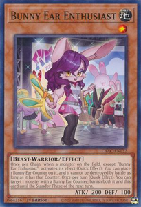 Bunny Ear Enthusiast | CYAC-EN032 | 1st Edition | Cyberstorm Access