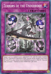 Terrors of the Underroot | LIOV-EN085 | 1st Edition | Lightning Overdrive