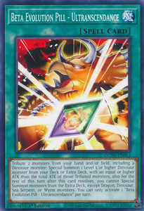 Beta Evolution Pill - Ultranscendance | DUNE-EN063 | 1st Edition | Duelist Nexus