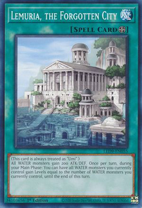 Lemuria, the Forgotten City | LED9-EN055 | 1st Edition | Legendary Duelists: Duels From the Deep