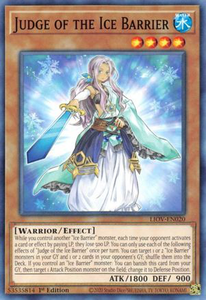 Judge of the Ice Barrier | LIOV-EN020 | 1st Edition | Lightning Overdrive