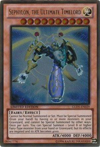 Sephylon, the Ultimate Timelord | GLD5-EN029 | Limited | Gold Series: Haunted Mine