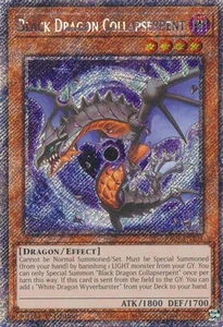 Black Dragon Collapserpent (Platinum Secret Rare) | RA04-EN204 | 1st Edition | Quarter Century Stampede