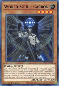World Soul - Carbon | LIOV-EN028 | 1st Edition | Lightning Overdrive