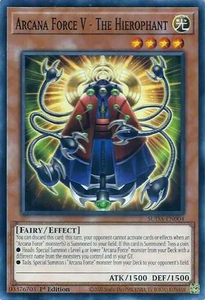 Arcana Force V - The Hierophant | SUDA-EN004 | 1st Edition | supreme-darkness