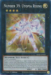 Number 39: Utopia Rising | MAZE-EN021 | 1st Edition | Maze of Memories