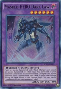 Masked HERO Dark Law | SDHS-EN044 | 1st Edition | Structure Deck: HERO Strike