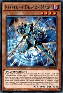Keeper of Dragon Magic | TOCH-EN041 | 1st Edition | Toon Chaos