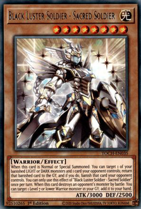 Black Luster Soldier - Sacred Soldier | TOCH-EN035 | 1st Edition | Toon Chaos