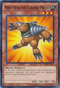 Neo-Spacian Grand Mole | SDHS-EN013 | 1st Edition | Structure Deck: HERO Strike