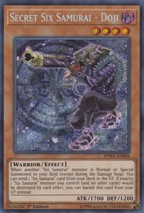 Secret Six Samurai - Doji | SPWA-EN004 | 1st Edition | Spirit Warriors
