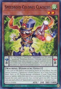 Speedroid Colonel Clackers | SUDA-EN006 | 1st Edition | supreme-darkness