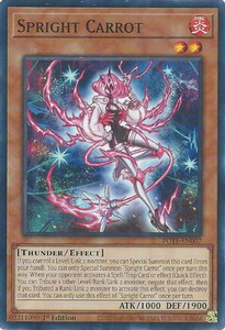 Spright Carrot | POTE-EN007 | 1st Edition | Power of the Elements