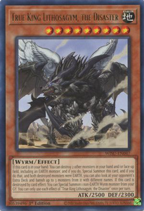 True King Lithosagym, the Disaster | WISU-EN047 | 1st Edition | Wild Survivors