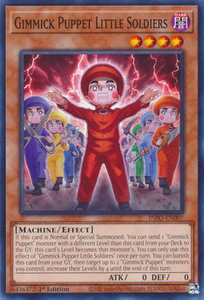 Gimmick Puppet Little Soldiers | INFO-EN007 | 1st Edition | The Infinite Forbidden