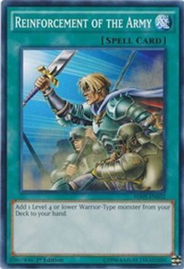 Reinforcement of the Army | SDHS-EN032 | 1st Edition | Structure Deck: HERO Strike