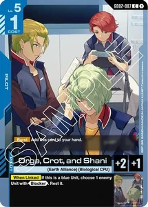 Orga, Crot, and Shani | GD02-087 | C | Normal | Dual Impact