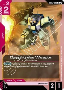 Daughtress Weapon | GD02-043 | UC | Normal | Dual Impact