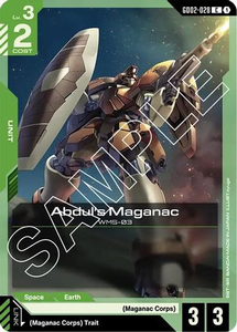 Abdul's Maganac | GD02-028 | C | Normal | Dual Impact