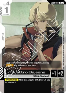 Quattro Bajeena | GD02-098 | UC | Normal | Dual Impact