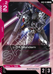 01 Gundam | GD02-051 | C | Normal | Dual Impact