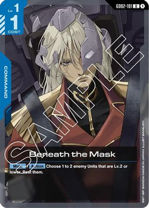 Beneath the Mask | GD02-101 | UC | Normal | Dual Impact