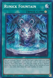 Runick Fountain | MP23-EN239 | 1st Edition | 25th Anniversary Tin: Dueling Heroes Mega Pack