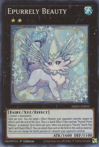 Epurrely Beauty | AMDE-EN015 | 1st Edition | Amazing Defenders