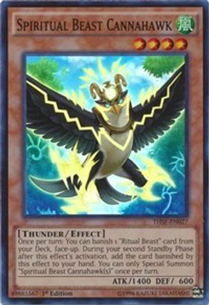 Spiritual Beast Cannahawk | THSF-EN027 | 1st Edition | The Secret Forces