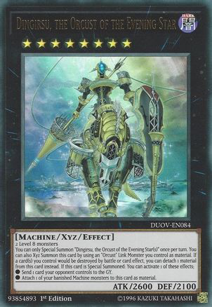Dingirsu, the Orcust of the Evening Star | DUOV-EN084 | 1st Edition | Duel Overload