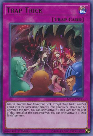 Trap Trick | MP19-EN213 | 1st Edition | 2019 Gold Sarcophagus Tin Mega Pack