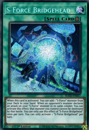 S-Force Bridgehead | BLVO-EN057 | 1st Edition | Blazing Vortex