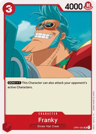Franky - OP01-021 - [OP01] Romance Dawn