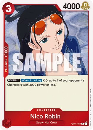 Nico Robin - OP01-017 - [OP01] Romance Dawn