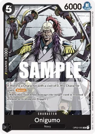 Oniguma - OP02-095 - [OP02] Paramount War