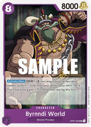Byrnndi World - OP02-082 - [OP02] Paramount War