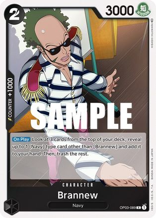 Brannew - OP03-089 - [OP03] Pillars of Strength