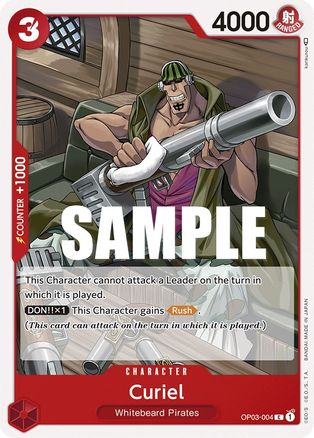 Curiel - OP03-004 - [OP03] Pillars of Strength