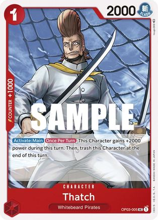 Thatch - OP03-005 - [OP03] Pillars of Strength