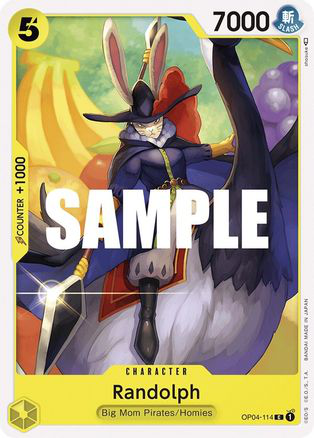 Randolph - OP04-114 - [OP04] Kingdoms of Intrigue