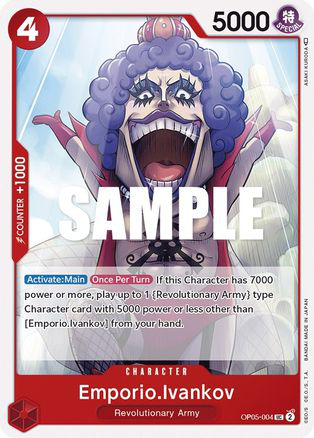 Emporio.Ivankov - OP05-004 - [OP05] Awakening of the New Era