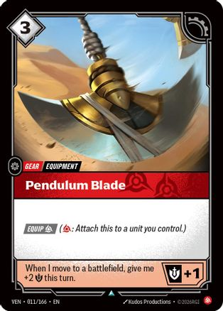 Pendulum Blade - 011:166 - Vendetta