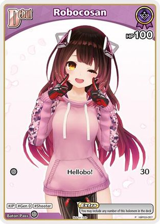 Robocosan (P) (hBP03-057) - hBP03-057 - hololive OFFICIAL CARD GAME Promos