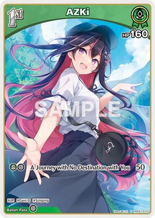 AZKi (U) - hSD01-010 - SD01: Start Deck: Tokino Sora and Azki