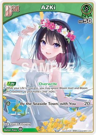 AZKi (U) - hBP01-045 - Blooming Radiance