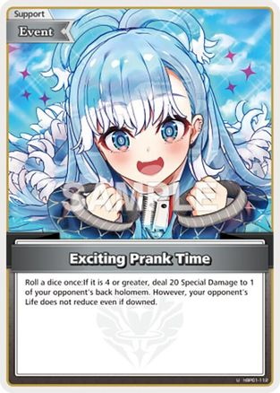 Exciting Prank Time (U) - hBP01-112 - Blooming Radiance