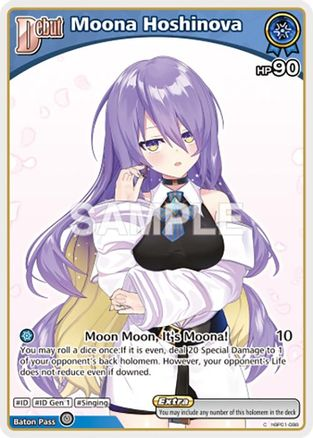 Moona Hoshinova (C) (hBP01-088) - hBP01-088 - Blooming Radiance