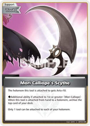 Mori Calliope's Scythe (U) - hBP02-088 - Quintet Spectrum