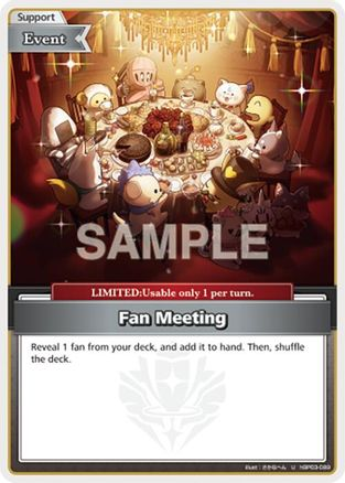 Fan Meeting (U) - hBP03-089 - Elite Spark