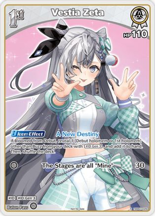 Vestia Zeta (P) (hBP01-026) - hBP01-026 - hololive OFFICIAL CARD GAME Promos